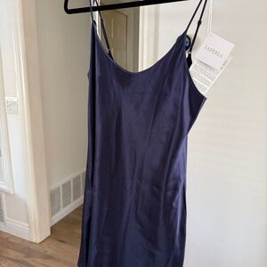 NWT La Perla - Silk Slip - Blue - M